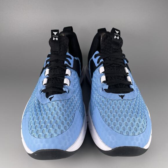 Under Armour Project Rock BSR 4 Women's Size 10 Blue Cross Training Sneakers NEW - Picture 2 of 8